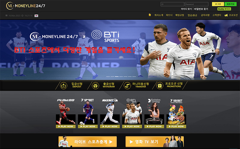 머니라인(MONEYLINE)